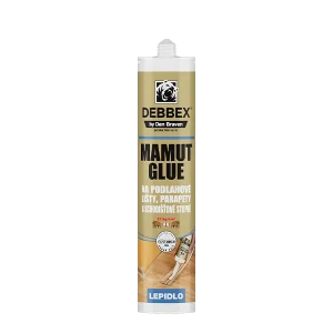 Den Braven MAMUT GLUE na podlahové lišty 290 ml kartuše bílá