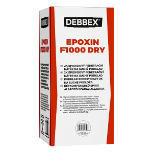 Den Braven EPOXIN F1000 DRY 10 kg plechovka transparentní