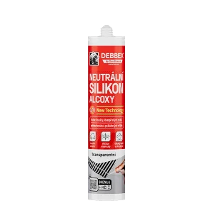 Den Braven Neutrální silikon ALCOXY 280 ml kartuše transparentní