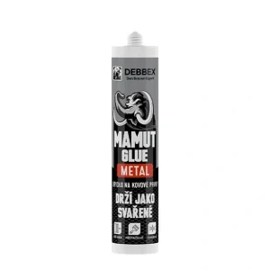 Den Braven MAMUT GLUE Metal 290 ml kartuše kovově šedá