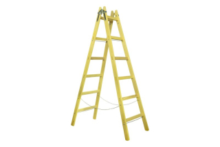 Štafle dřevěné EXPERT  6 příček, L = 196,5cm